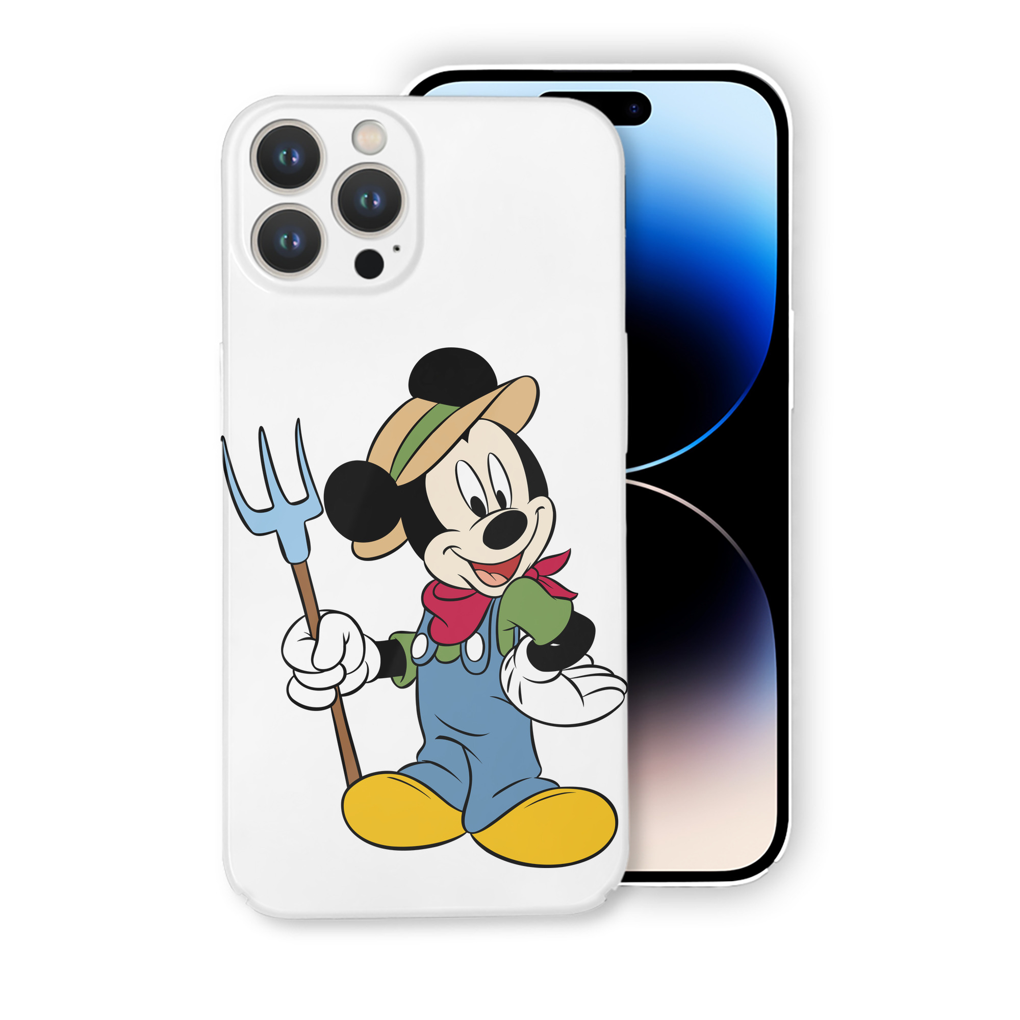 （画像用） ミッキーマウス Mickey Mouse 【iPhone 14シリーズ対応】ハードケース